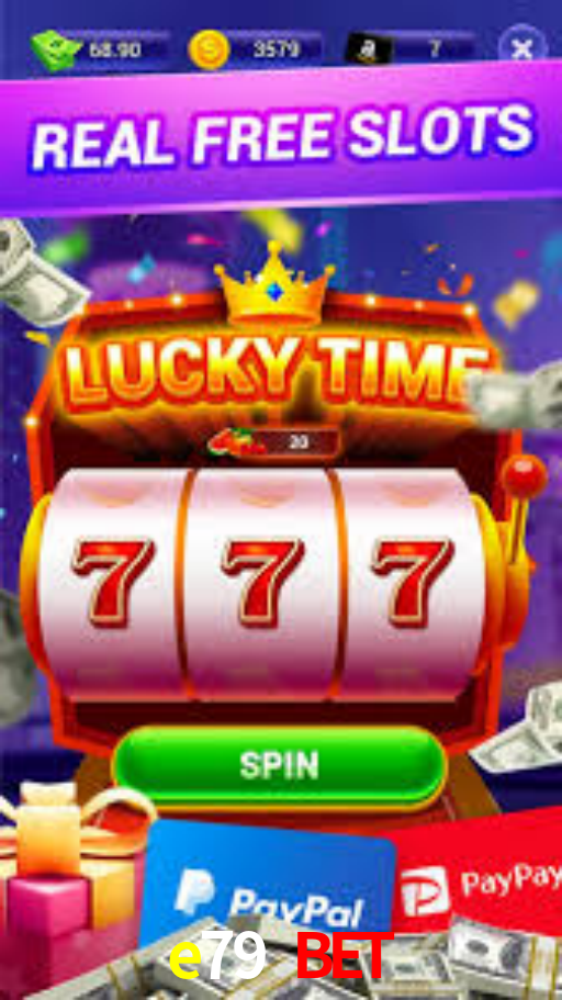 Interface do App e79 bet